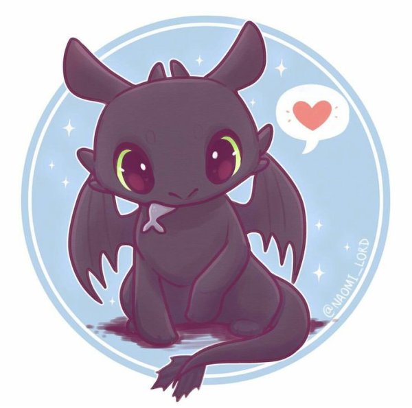 Наоми Лорд Чиби драконы