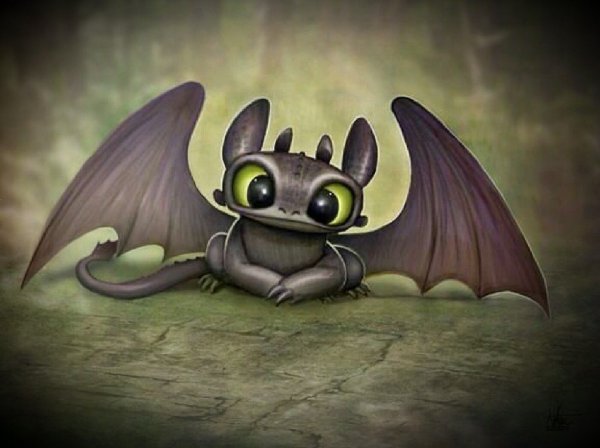Милый дракон Беззубик
