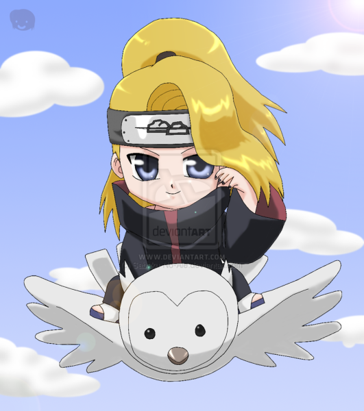 Чиби Наруто Акацуки Дейдара