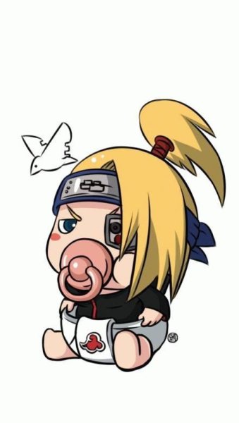 Аниме Наруто Дейдара Чиби