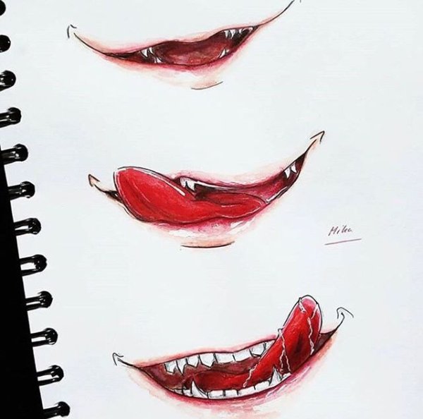 Стилистика рисования губ