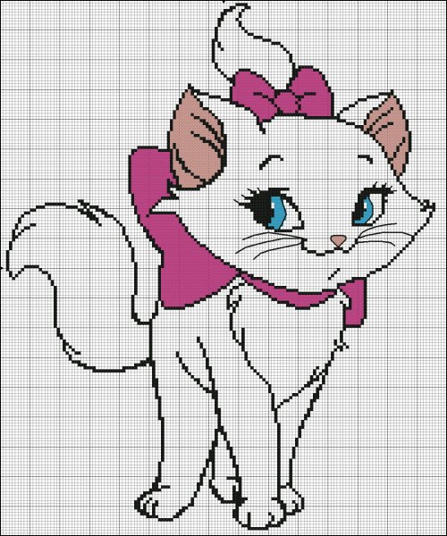 Кошечка для рисования