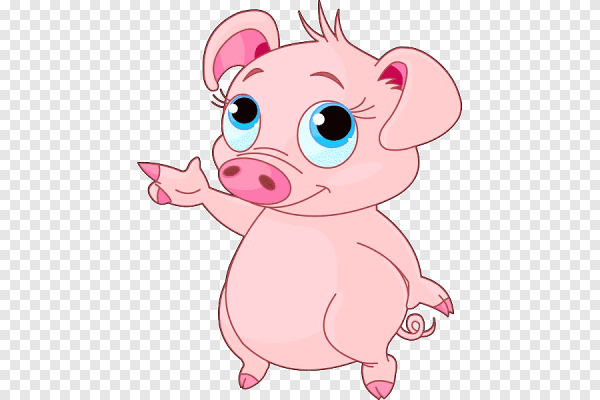 Иллюстрации Инги Измайловой поросята