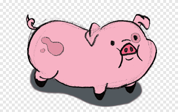 Свинюшка мультяшная