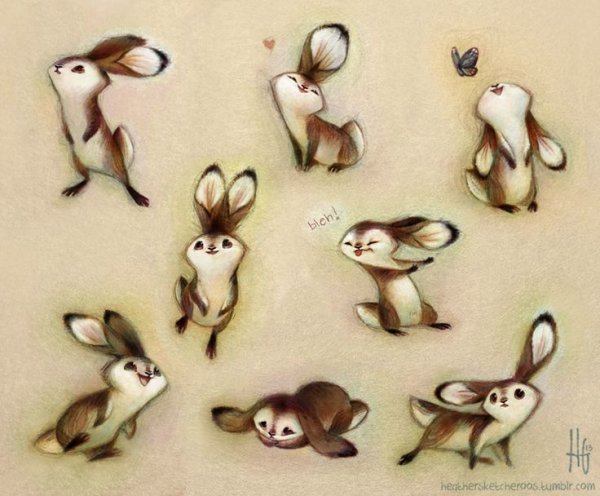 Стилизованный заяц