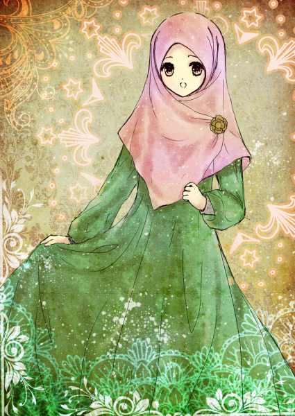 Аниме в хиджабе