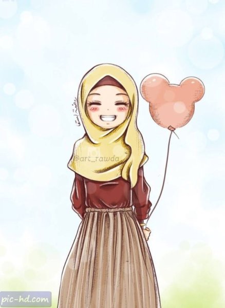 Мультяшные мусульманки