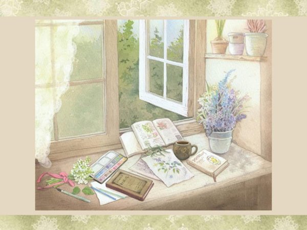 Девушка у окна