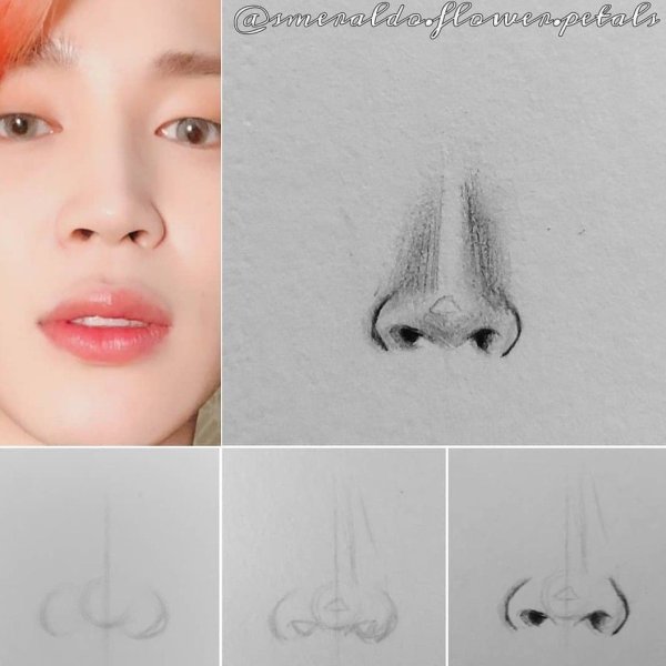 БТС Чимин нос