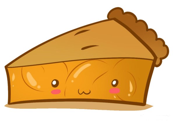 Нарисовать пирог