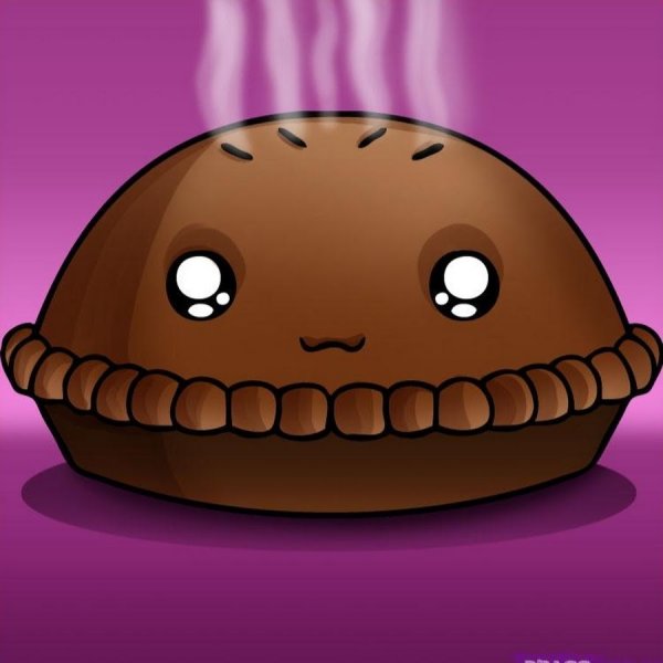 Пирожок мультяшный