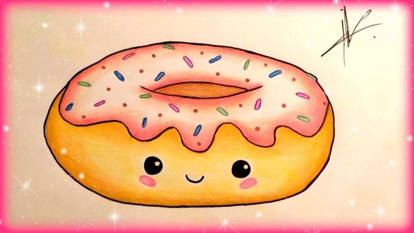 Кавайные пончики