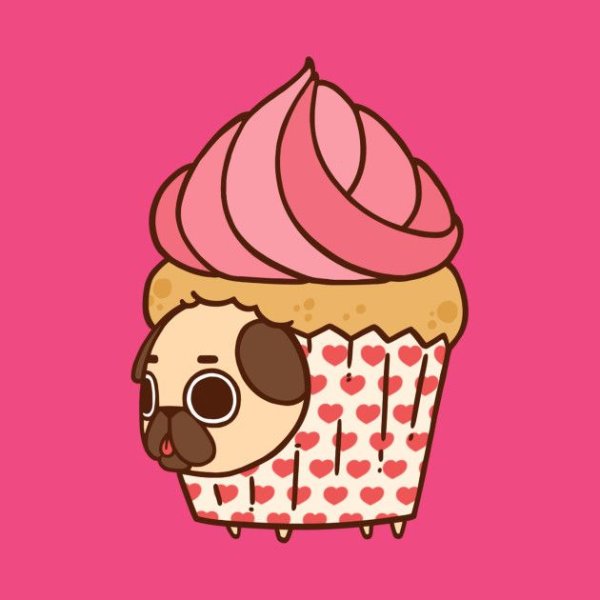 Квайный Мопс с пончиком