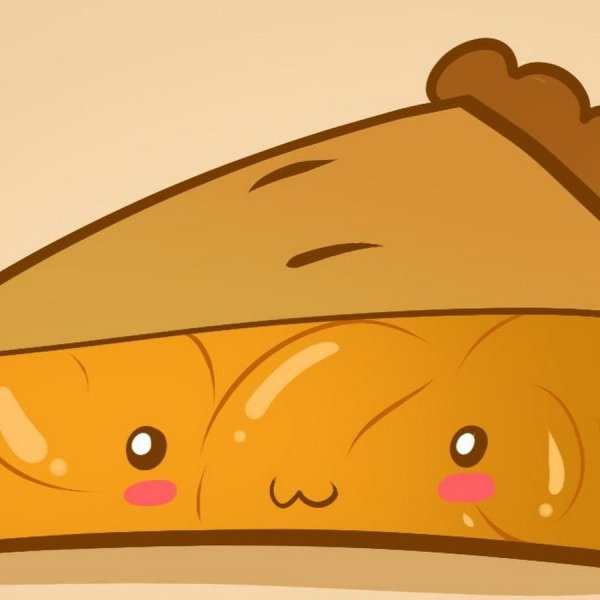 Пирожок мультяшный