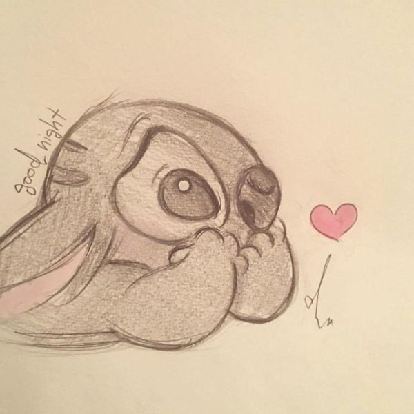Милые рисунки карандашом