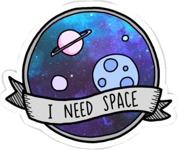 Наклейки в стиле космос