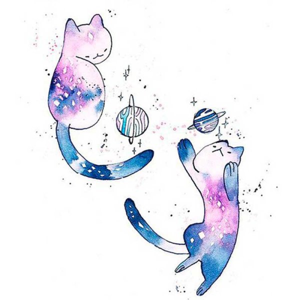 Космические рисунки для срисовки