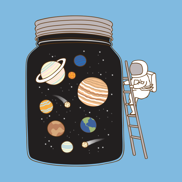 Идеи для наклеек космос