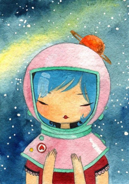 Космический Стася космонавт