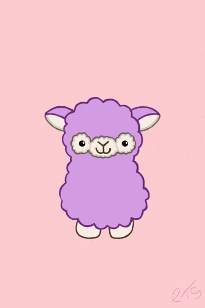 Фиолетовые рисунки для срисовки