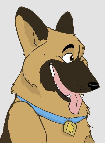 Мультяшные овчарки