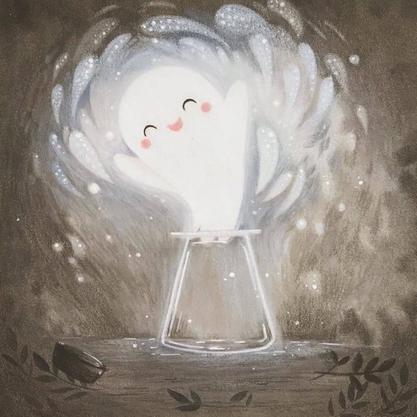 Иллюстрации добрые призраки