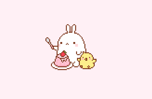 Кавайные рисунки пиксельные