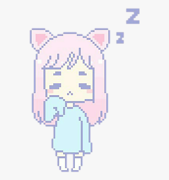 Пиксельные милые девочки