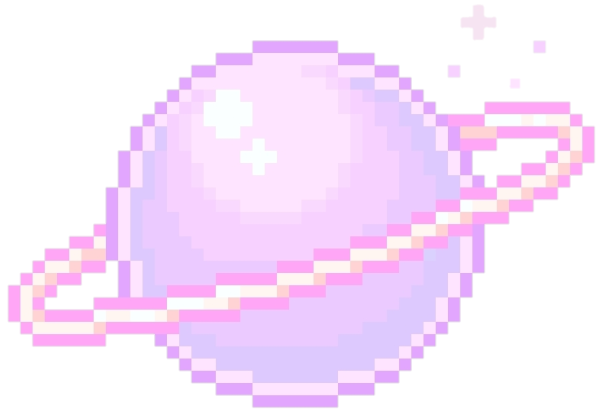 Милые пиксельные предметы