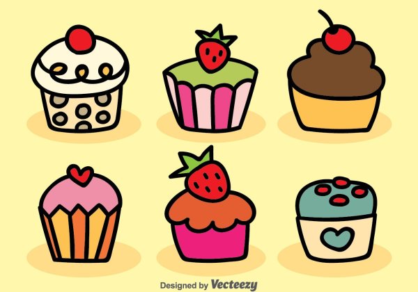 Кексики для срисовки