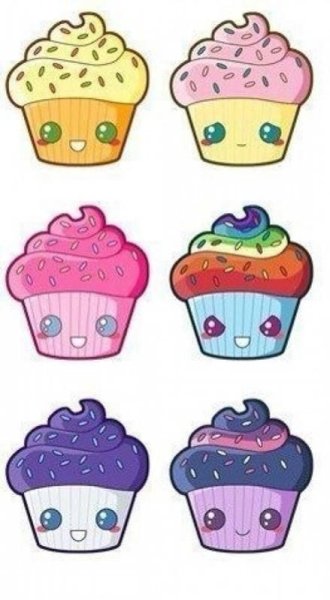 Милые кексики с глазками