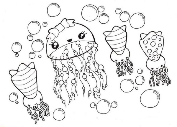 Веселые медузы