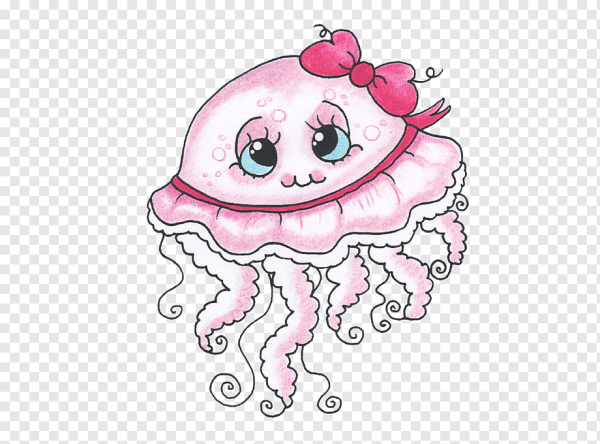 Медуза поэтапно