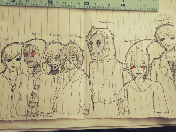 Крипипаста персонажи смеющийся Джек