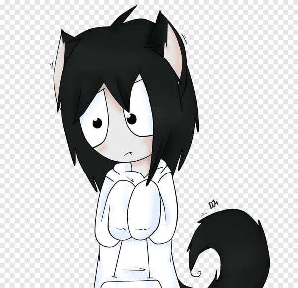 Крипипаста Джефф котик