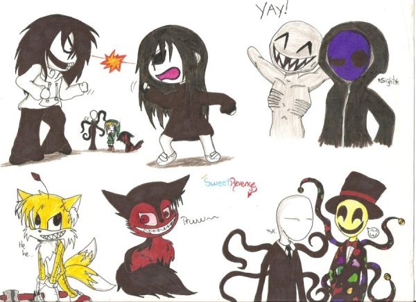 Creepypasta Джефф убийца Чиби