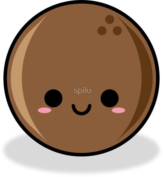 Кокосики милые с глазками