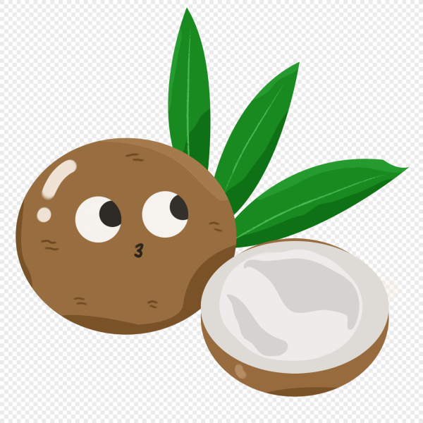 Мультяшные кокосы