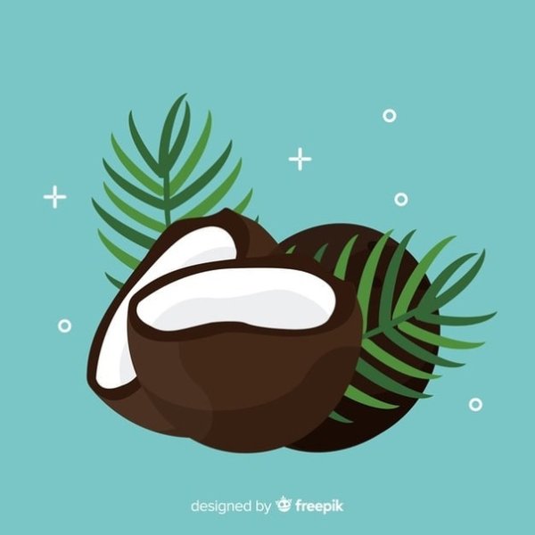 Стилизованный Кокос