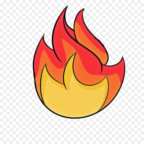 Огонь мультяшный