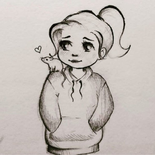 Милые рисунки людей для срисовки