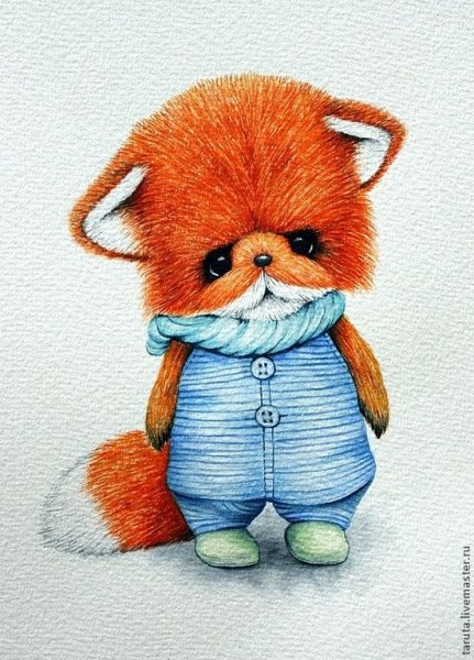 Мягкая игрушка пастелью