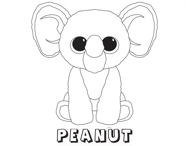 Раскраска Beanie Boo