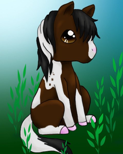 Арты жеребят