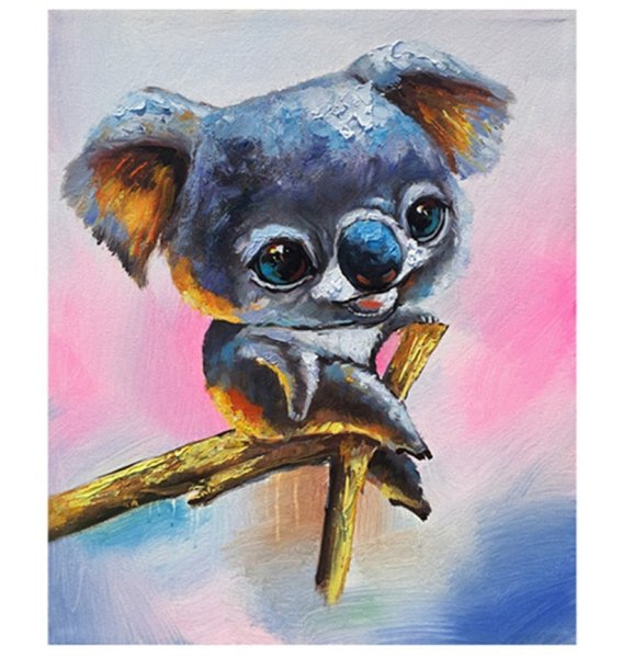 Картины маслом милые животные