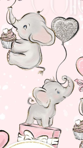 Слоник с цветочком