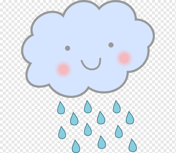 Тучка с дождиком