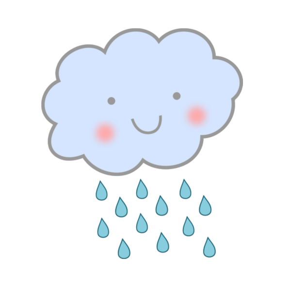 Облачко с капельками