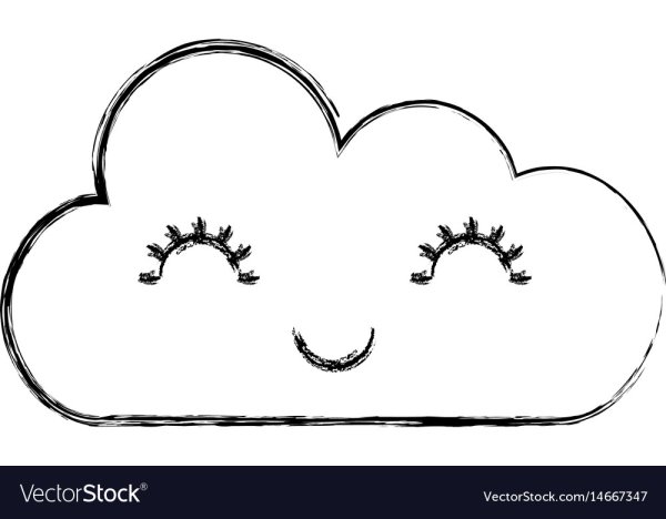 Облака для срисовки карандашом
