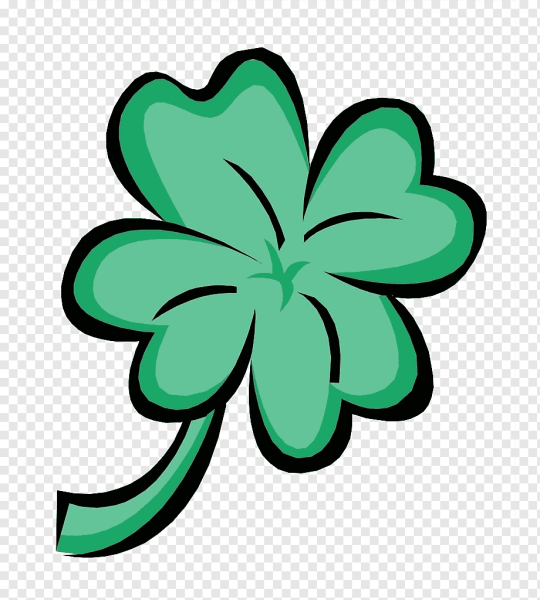Четырехлистный Клевер вектор